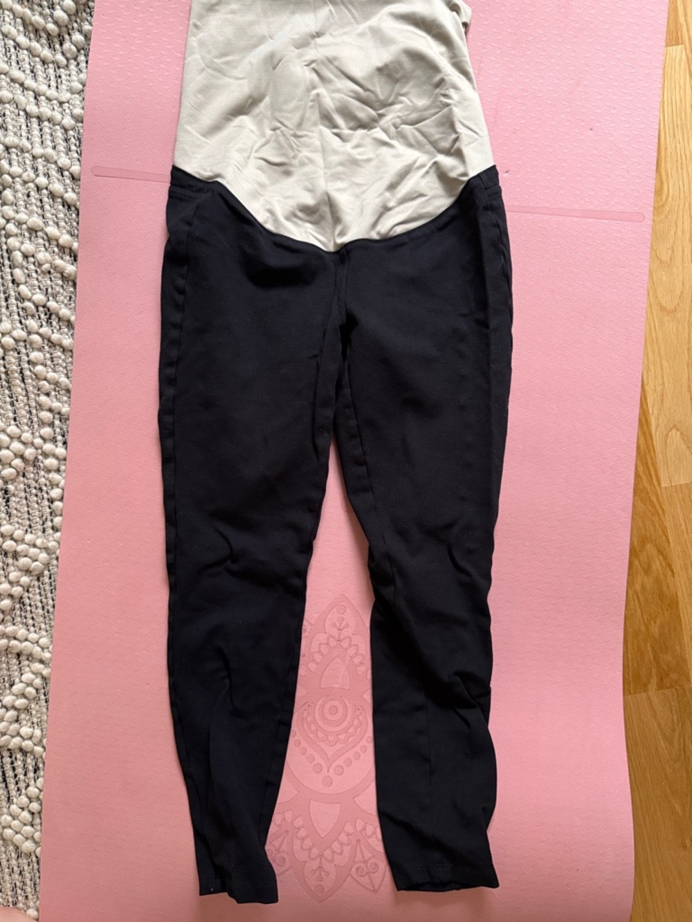 Black legging/ponte Maternity/Stretch pants - Black